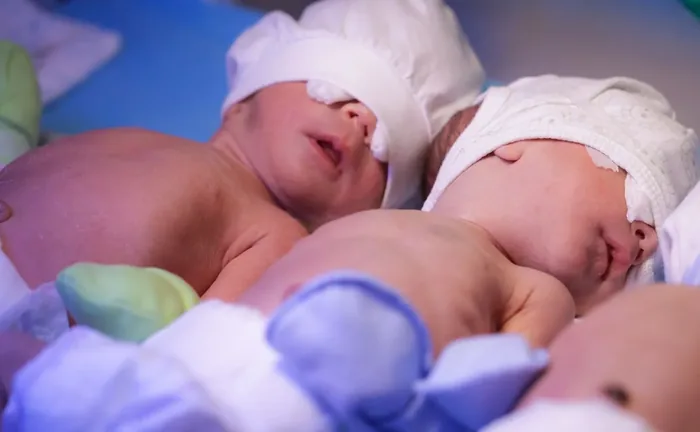 Recién nacido en una unidad de neonatología